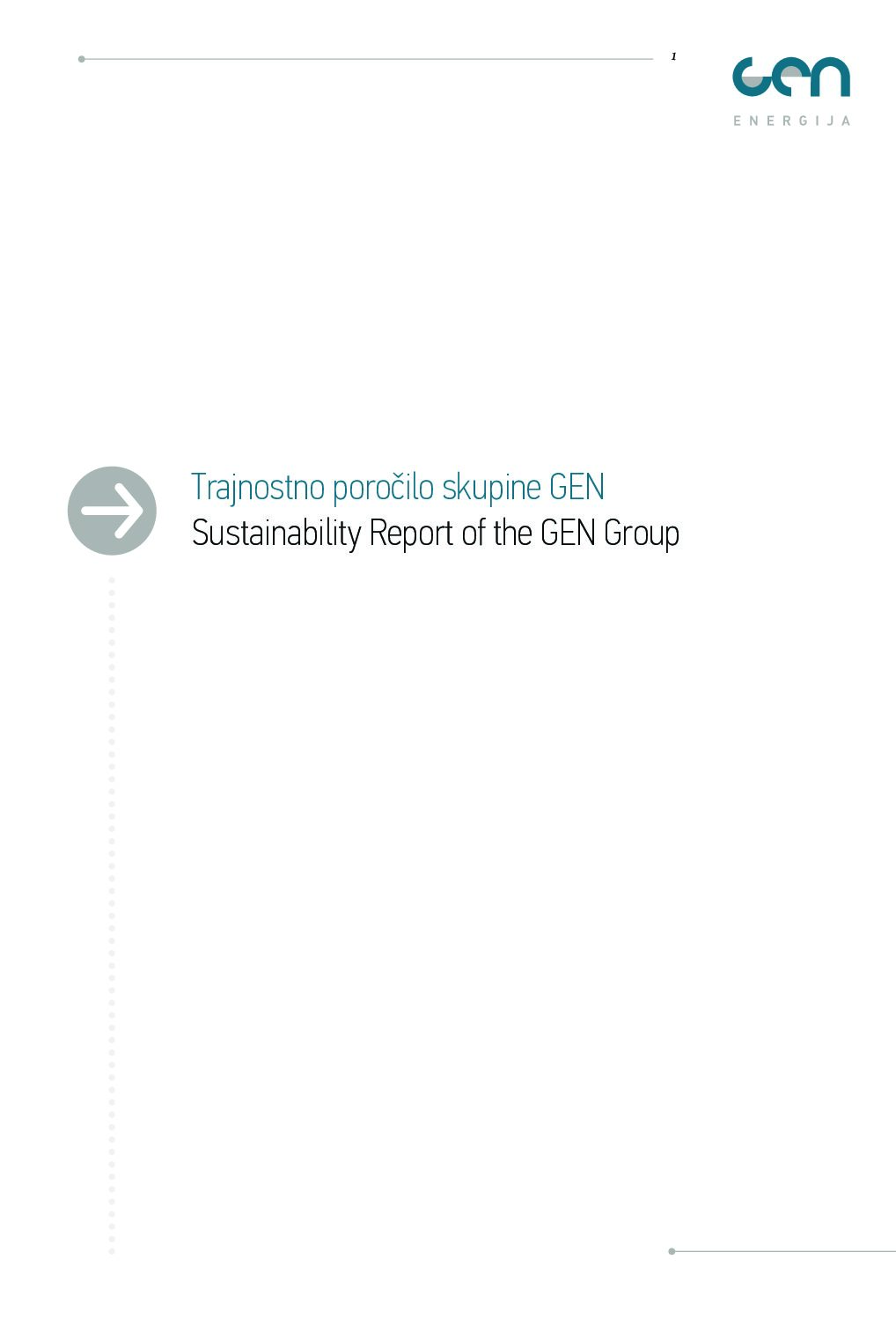 Trajnostno porocilo skupine GEN 2009 pdf