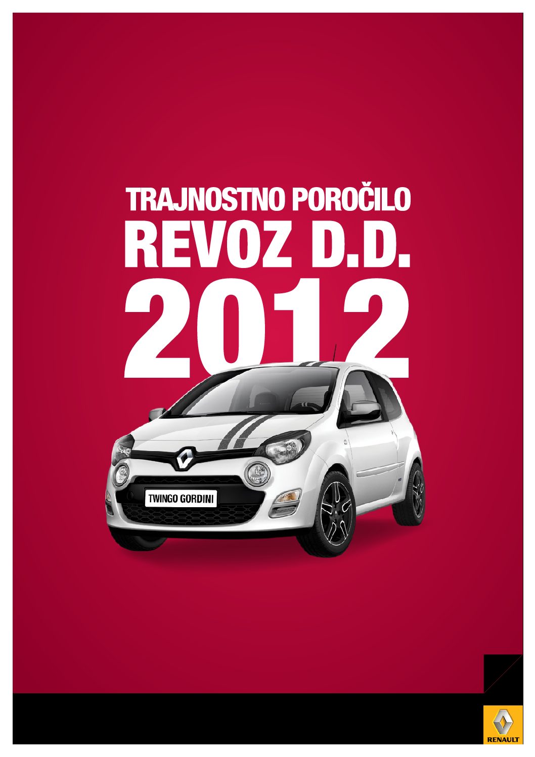 Trajnostno porocilo Revoz 2012 pdf