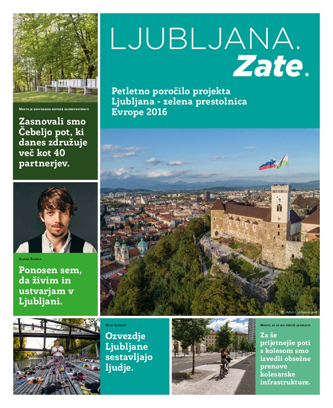 Petletno porocilo projekta Ljubljana zelena prestolnica 2016 pdf