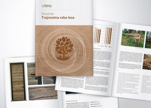 Prirocnik Trajnostna raba lesa naslovna