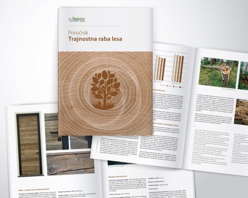 Prirocnik Trajnostna raba lesa naslovna