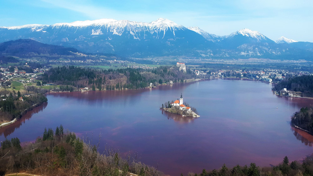 Blejsko jezero v 