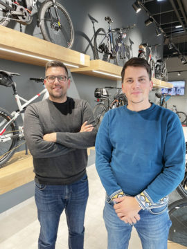 Andraž Fužir (levo) in Aljaž Fužir