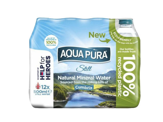 Aqua Pura Reciklabilna plastenka EOL162