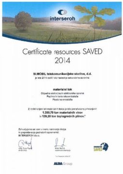 Certifikat resource saved 1