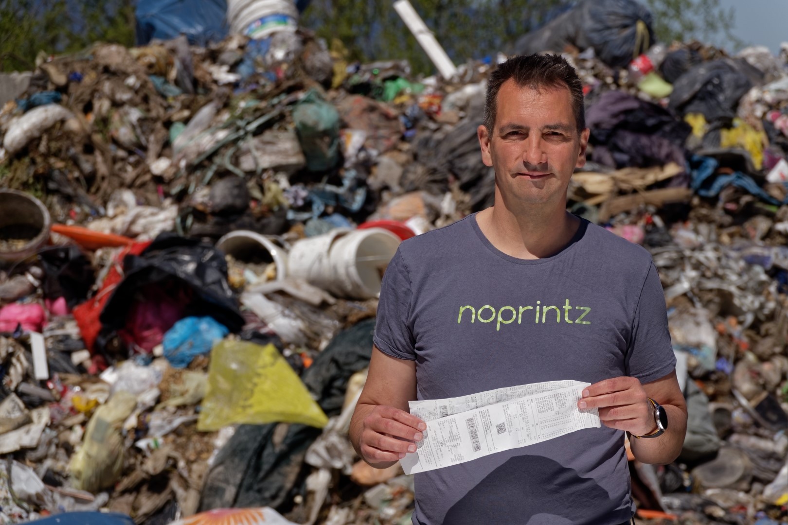 Simon Kolenc, direktor start-upa, v katerem so razvili aplikacijo noprintZ. (Foto: Borut Birsa)