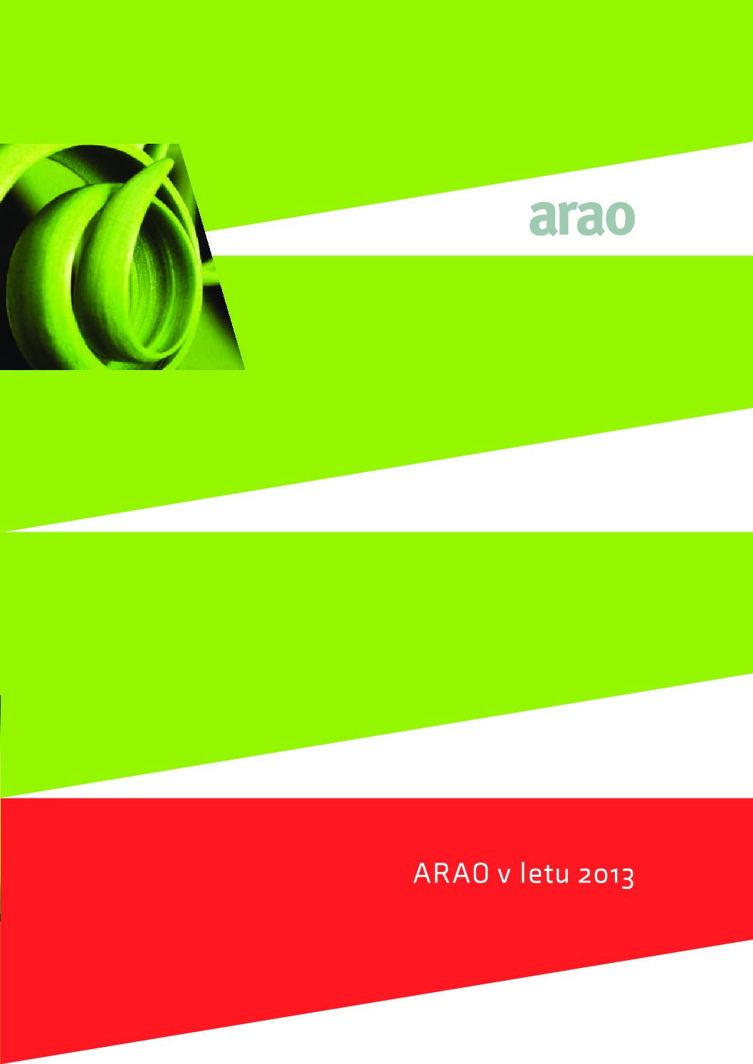 Trajnostno porocilo ARAO 2013 pdf