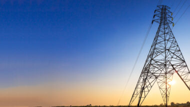High voltage post or High voltage tower
