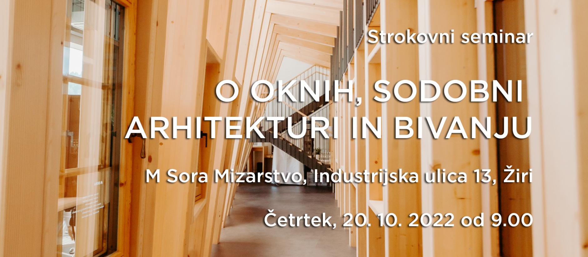 O oknih sodobni arhitekturi in bivanju pasica
