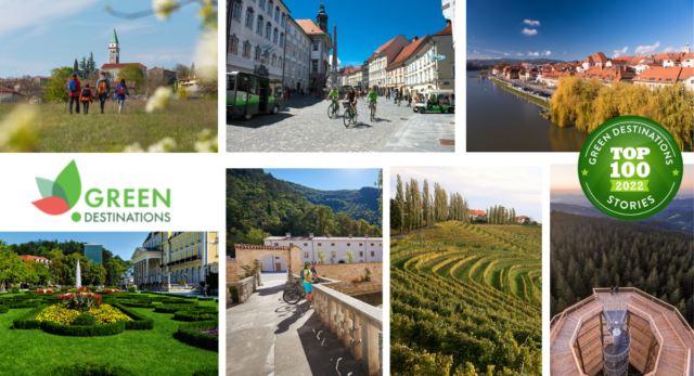 Med nagrajenimi destinacijami so Jeruzalem, Ljubljana, Maribor, Miren Kras, Rogaška Slatina, Rogla Pohorje, Vipava.