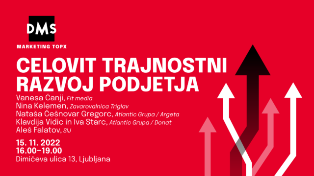 Na dogodku bodo predstavili primere podjetij, ki so trajnost postavili v središče svojega delovanja in se uspešno podala na pot trajnostnega razvoja.