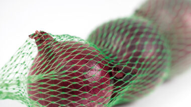 Pakirne mreže iz umetnih mas za pakiranje sadja in zelenjave