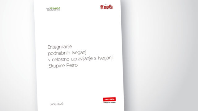 Integriranje podnebnih tveganj v celostrno upravljanje