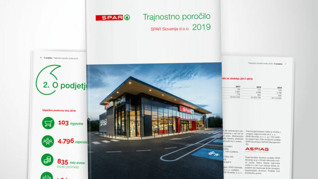 Trajnostno poročilo Spar Slovenija d.o.o. 2019