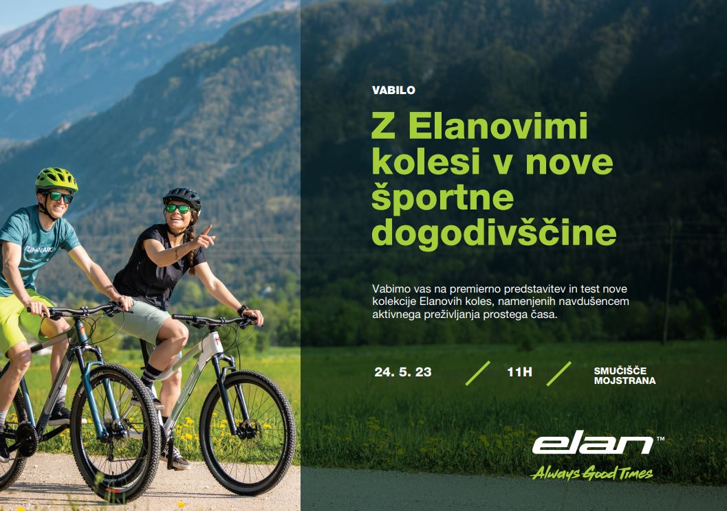 Z Elanovimi kolesi v nove sportne dogodivscine