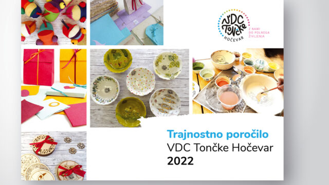 Trajnostno poročilo VDC Tončke Hočevar 2022