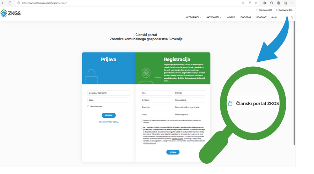 Zbornica komunalnega gospodarstva Slovenije ESG 187