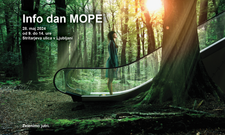 Info dan MOPE v Ljubljani - Zelena Slovenija