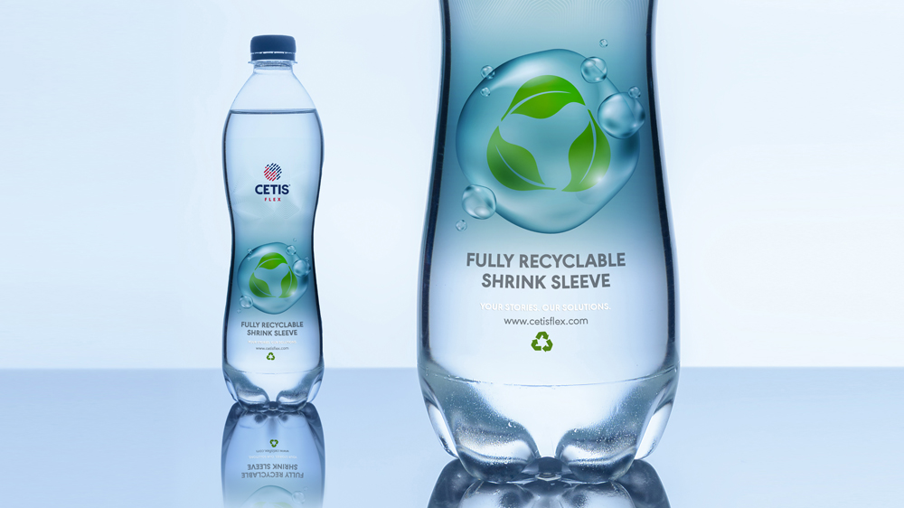 CETIS FLEX Fully recyclable shrink sleeve