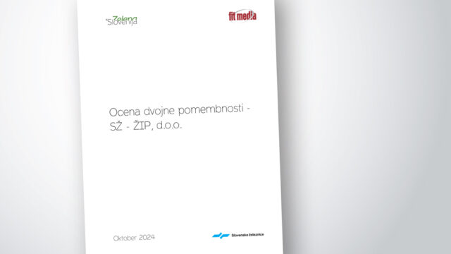 Ocena dvojne pomembnosti SZ ZIP d.o.o. naslovna