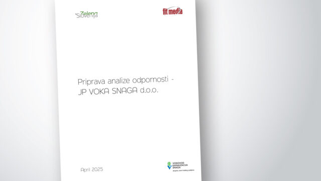 Priprava analize odpornosti za VOKA SNAGA naslovna