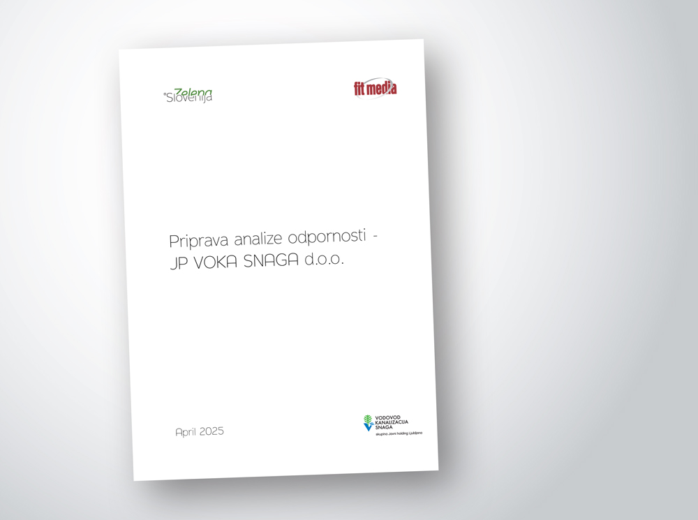 Snaga Priprava analize odpornosti za VOKA SNAGA - Zelena Slovenija
