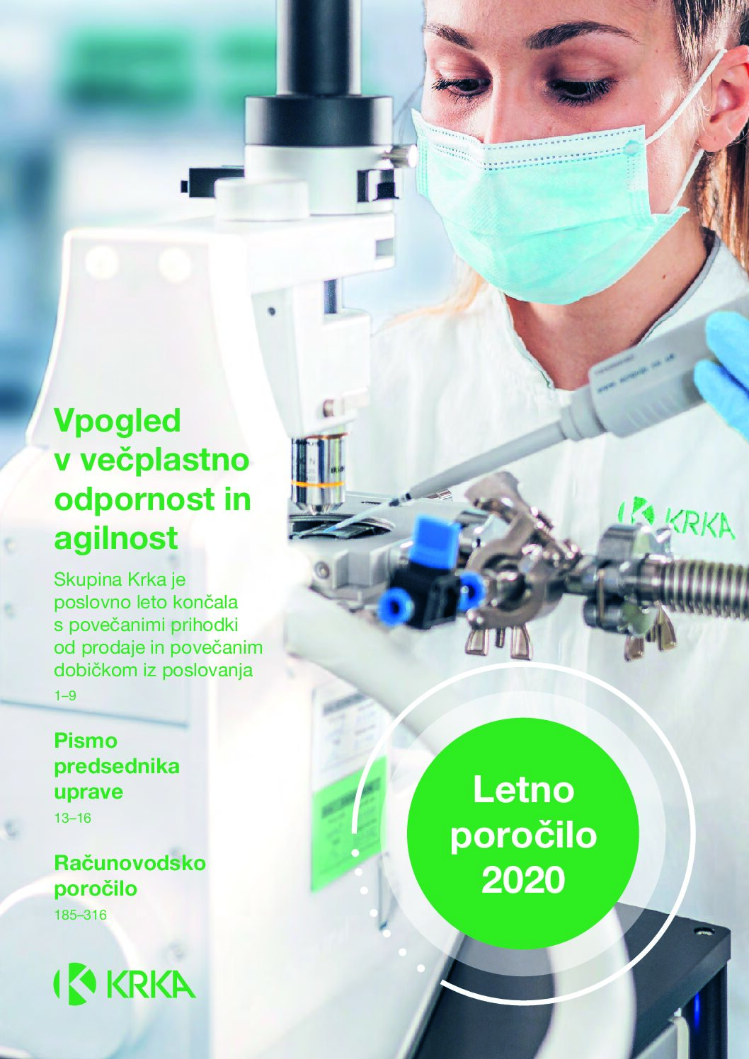Krka Letno porocilo 2020 pdf