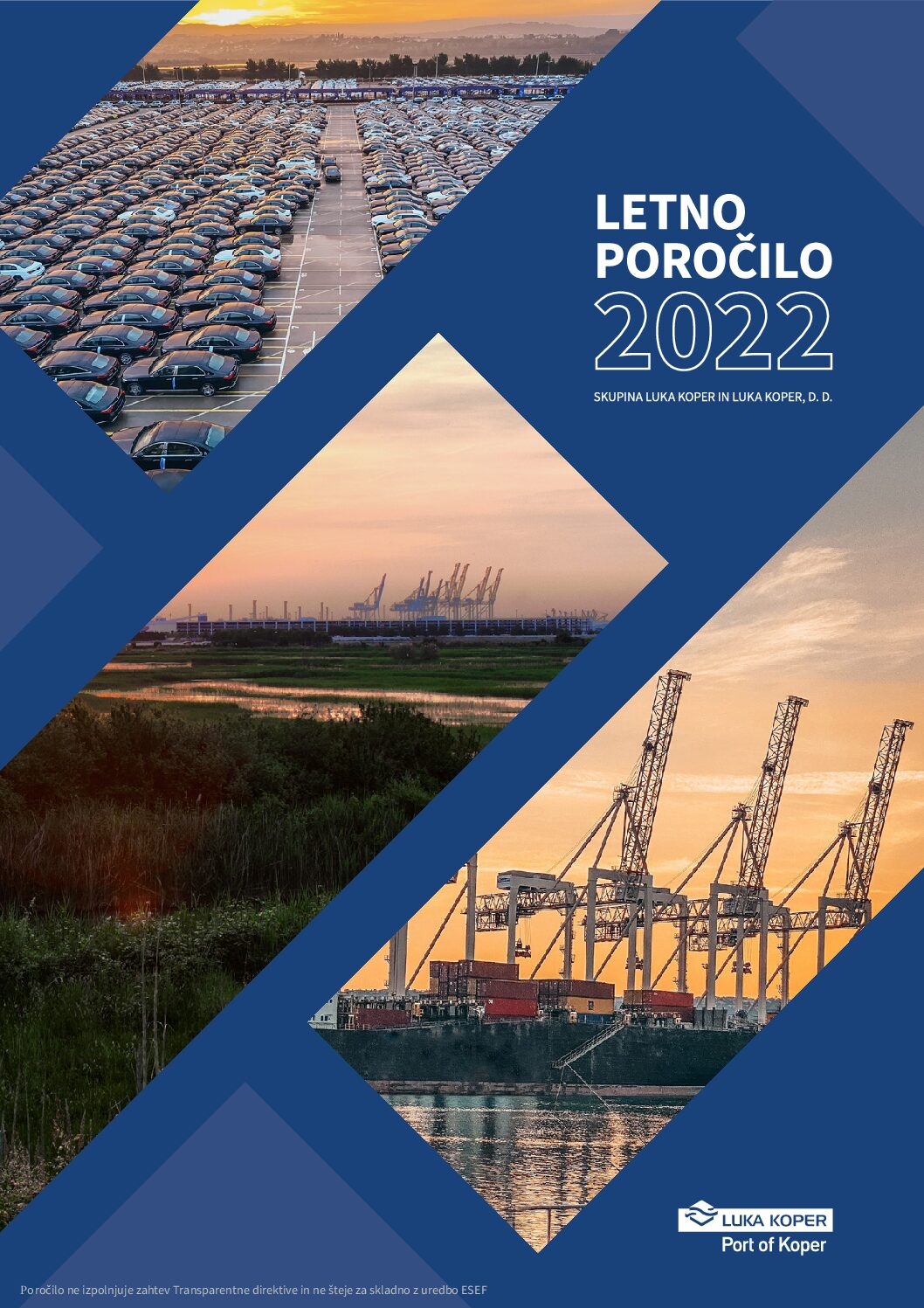 Skupina Luka Koper in Luka Koper d. d. Letno porocilo 2022 pdf
