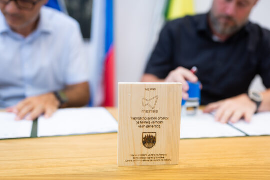 Marles in Obcina Lovrenc na Pohorju sodelujeta pri izgradnji dozidave Centra zascite in resevanja Lovrenc na Pohorju. Foto Jure Banfi