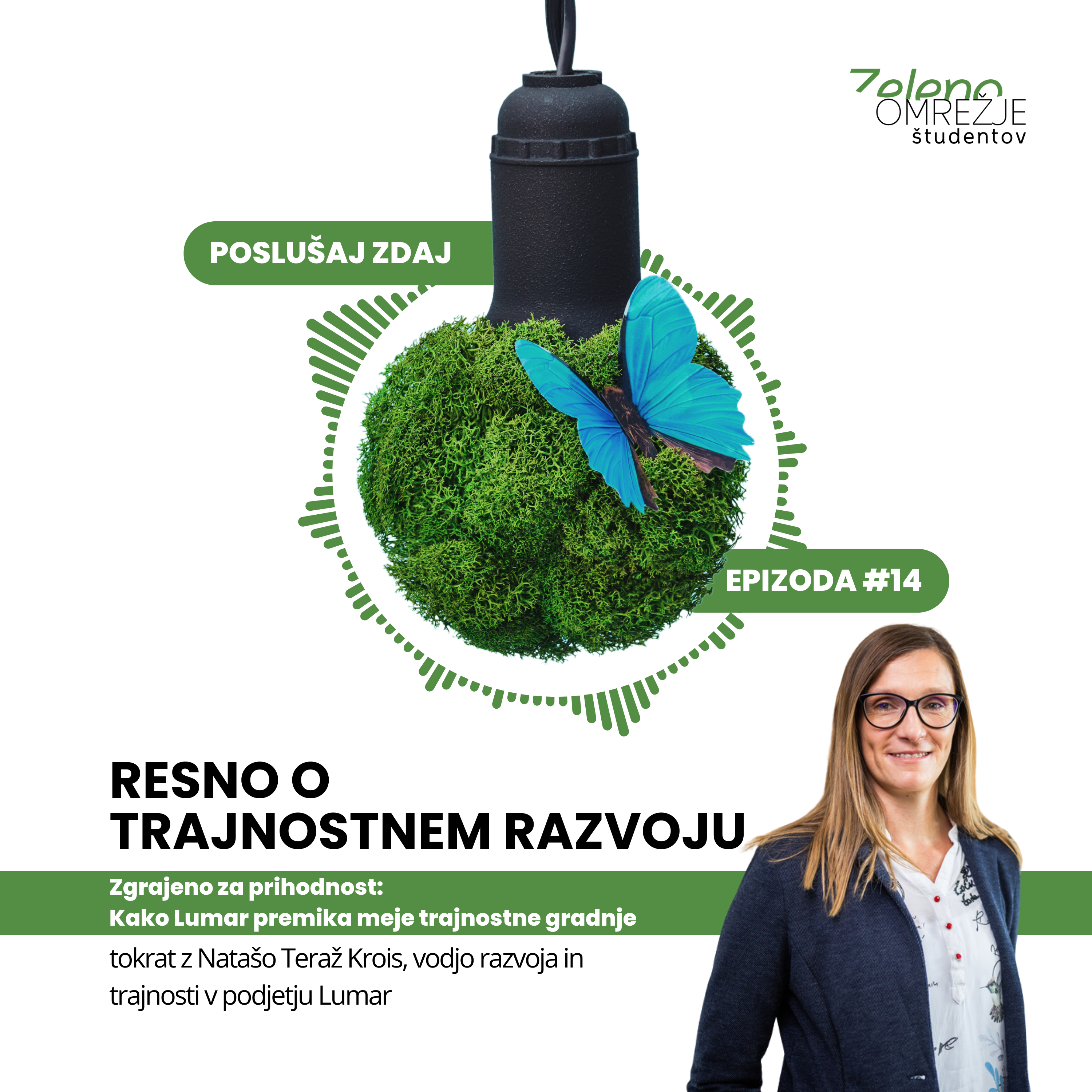 Nataša Teraž Krois, vodjo razvoja in trajnosti v podjetju Lumar