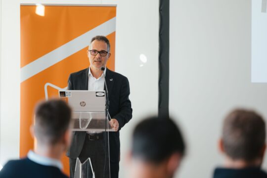 Direktor podjetja Marles hise Maribor Tadej Gosak