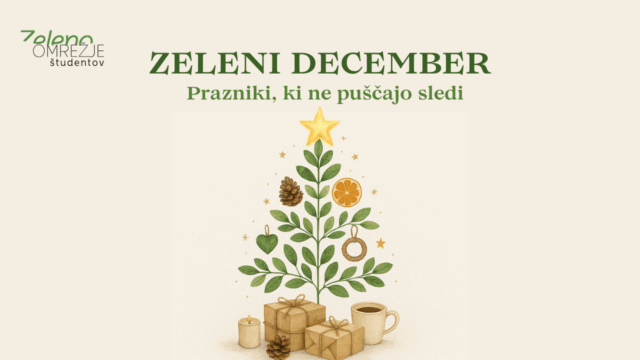 Zeleni december: prazniki, ki ne puščajo sledi