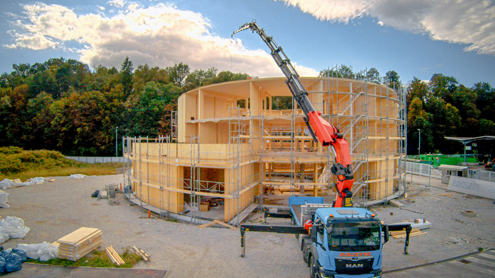 Zakljucevanje zgornje 2. etaze TOSIDOS d.o.o. Nejc Vurnik