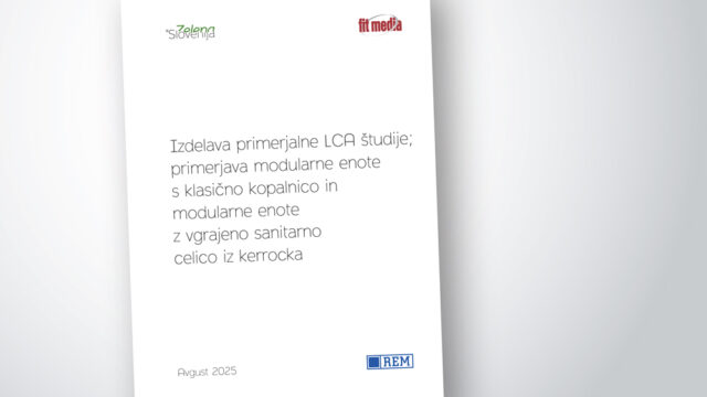 REM Izdelava primerjalne LCA studije naslovna