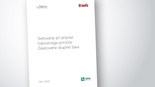 Svetovanje Zavarovalna skupina Sava naslovna